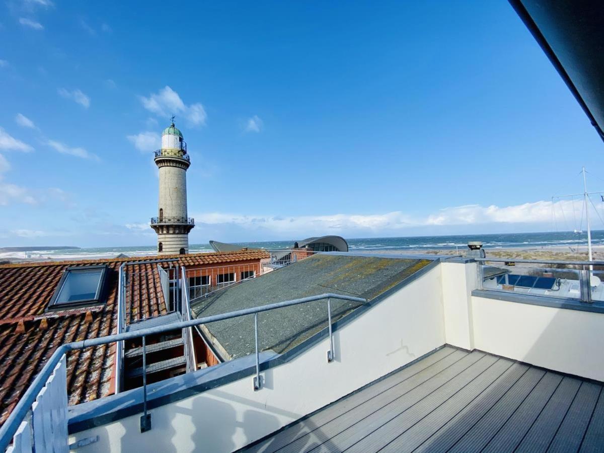 Ostseeblick, direkt am Alten Strom Rostock Exterior foto